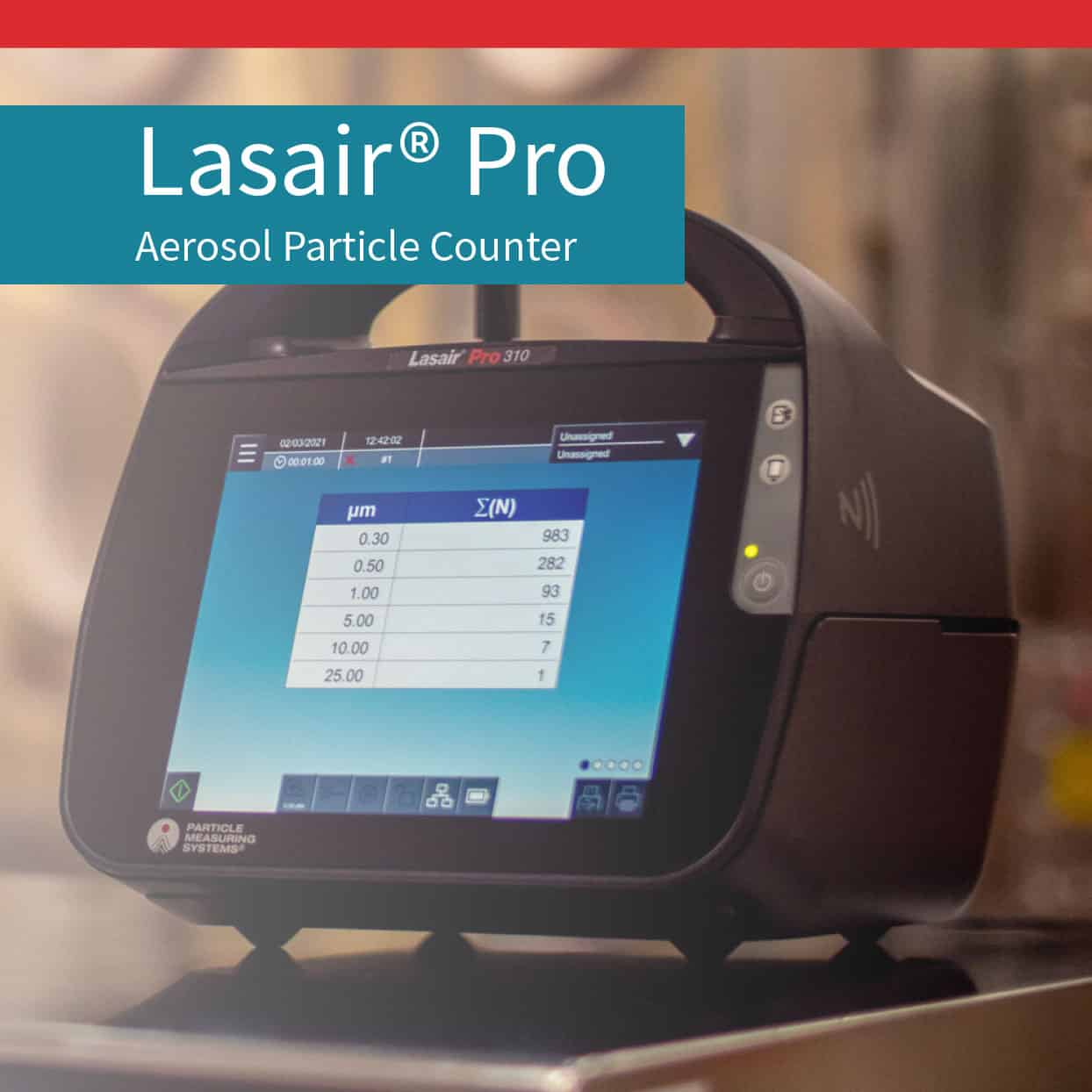 PMS Lasair Pro 310 Airborne Particle Counter Techmaster Electronics JSC