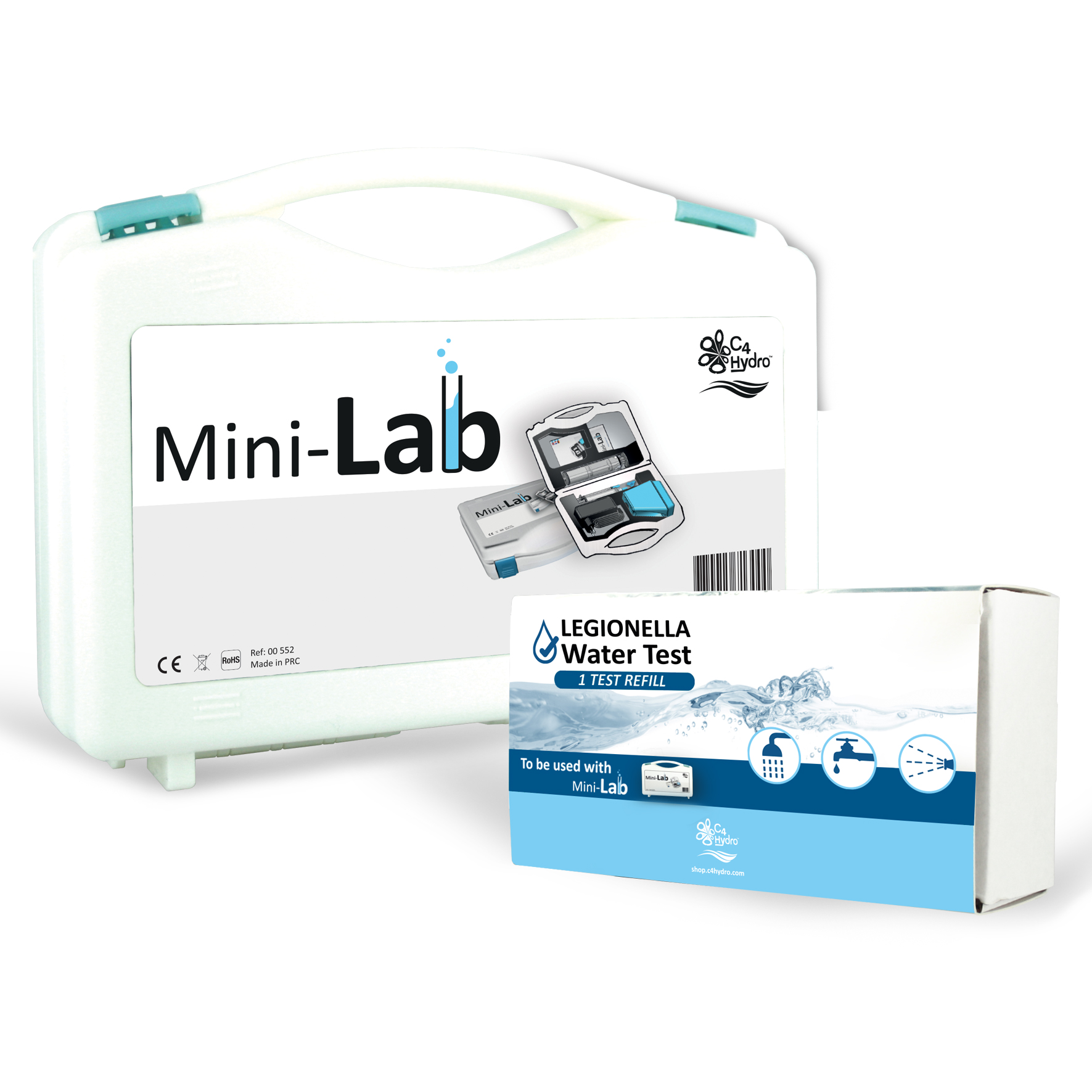 Legionella Starter Kit = 1 MiniLab + 1 Legionella Test Techmate