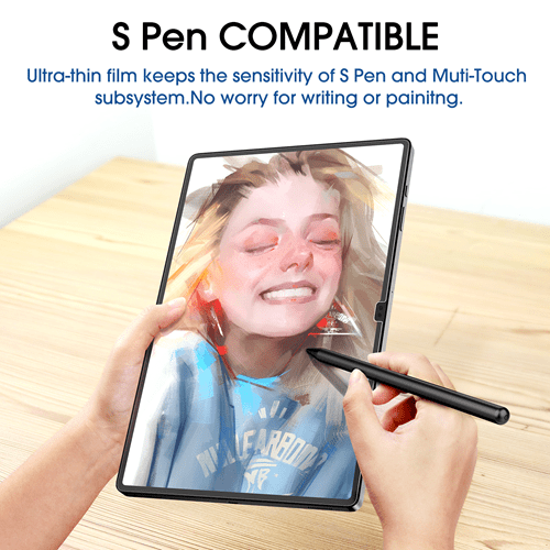 amFilm Samsung Galaxy Tab S8 Ultra Screen Protector TechMatte