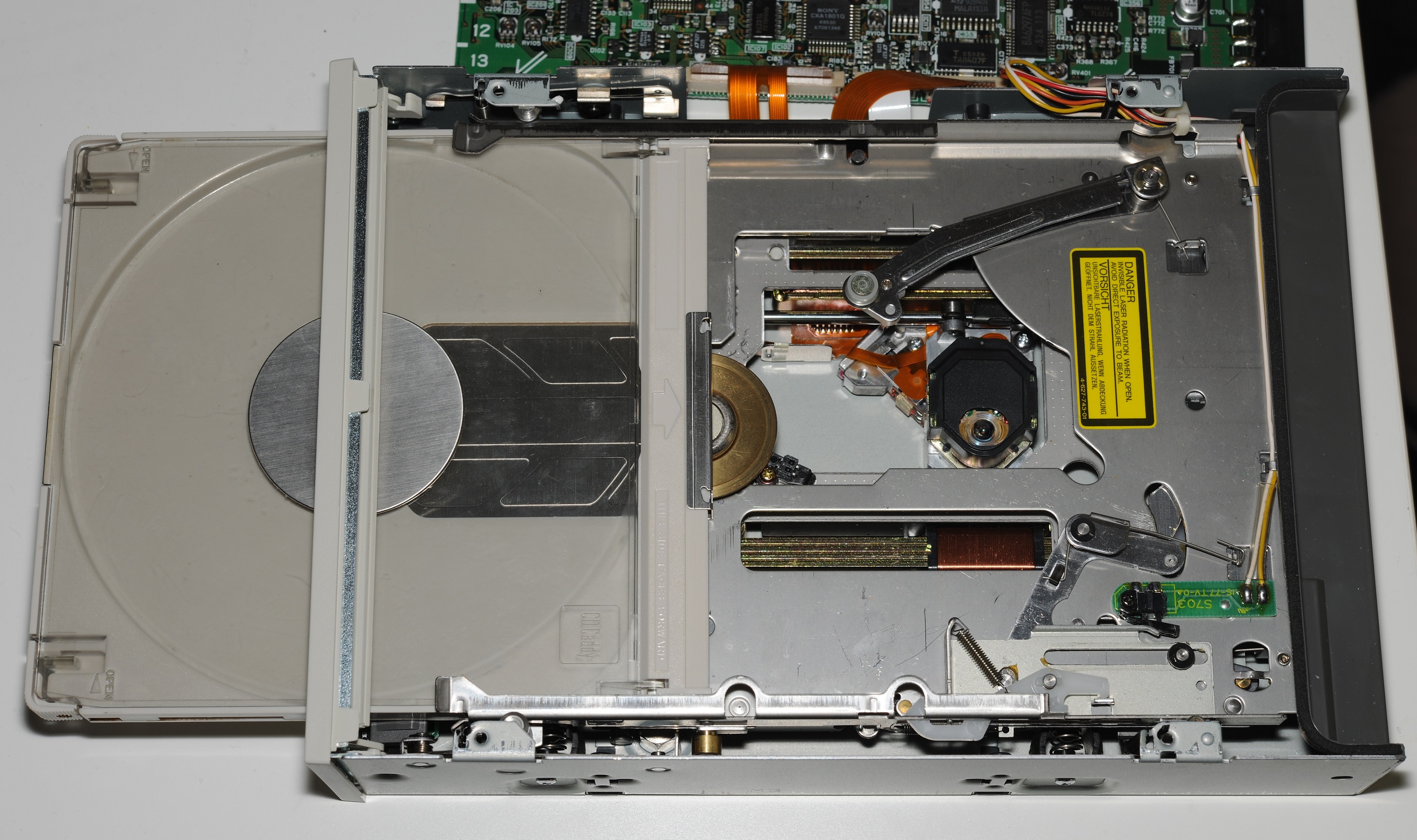 A look at a vintage Sony CD Burner Matt's Tech Pages