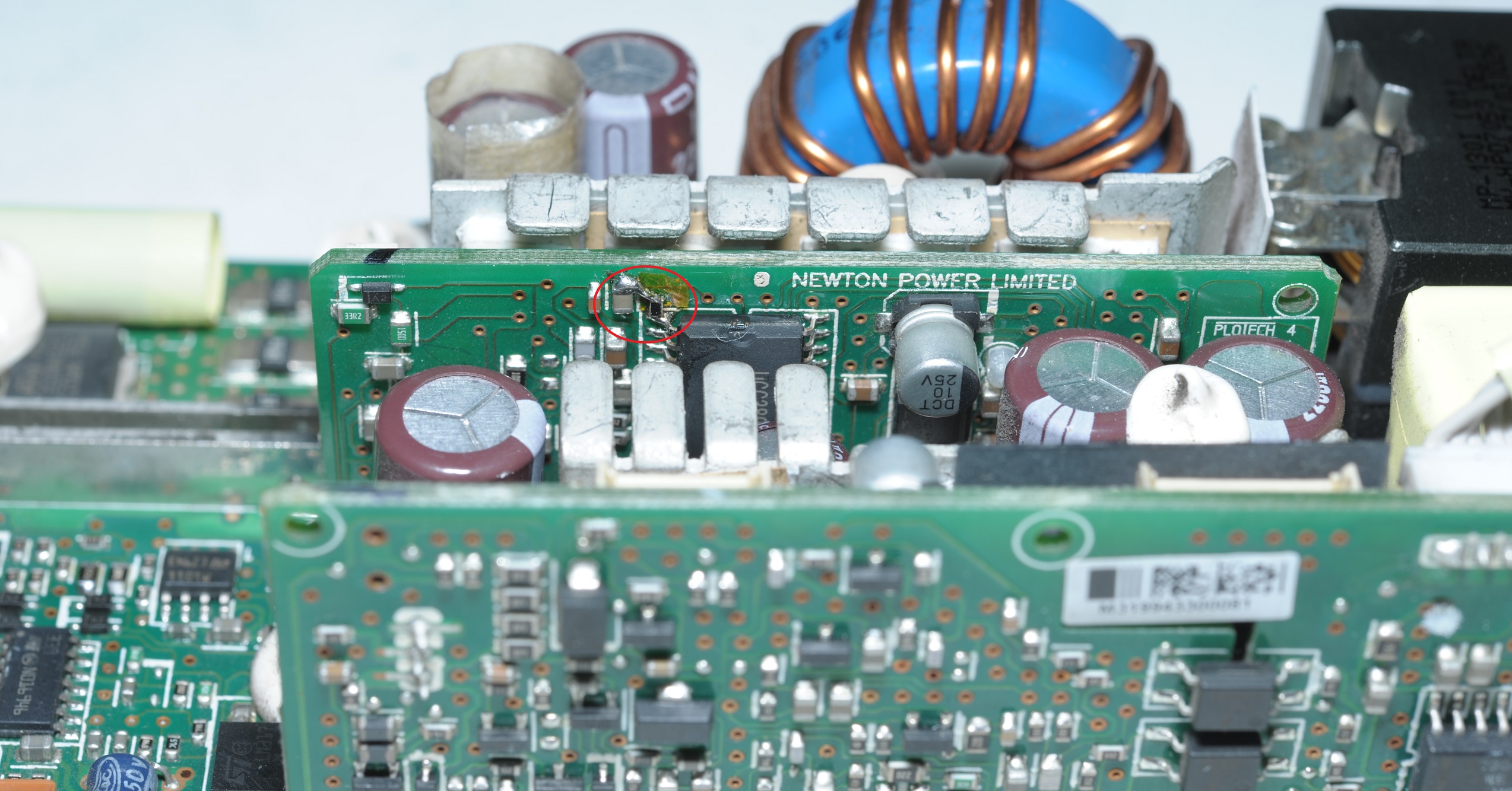 Squeezing a few extra volts from a Dell N870PS0 (NPS885AB) power