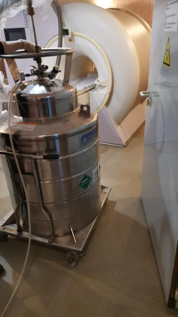 Liquid helium TechMed