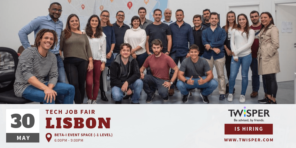 Lisbon Tech Job Fair Gold exhibitor TechMeetups