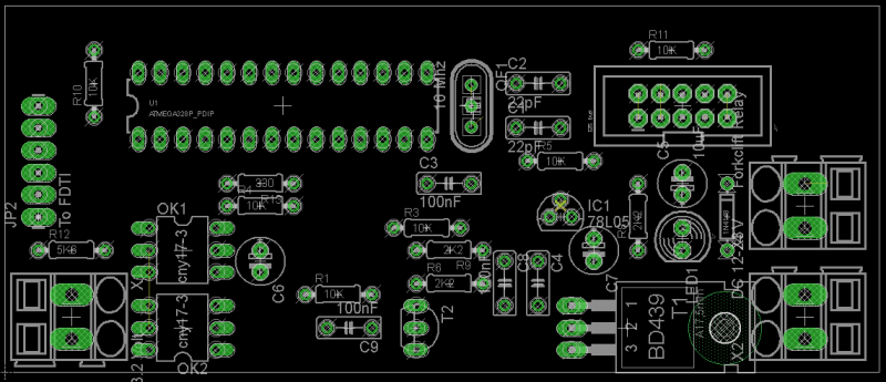 BMS developer pcb komponent placering