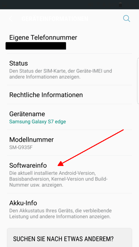 Google Android Eigene Version herausfinden TechMixx