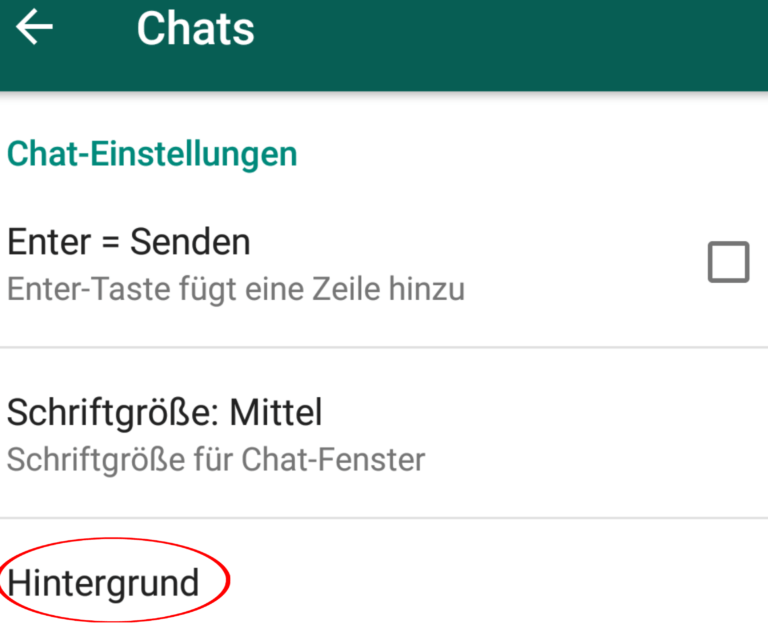 WhatsApp Hintergrund ändern (Android) TechMixx