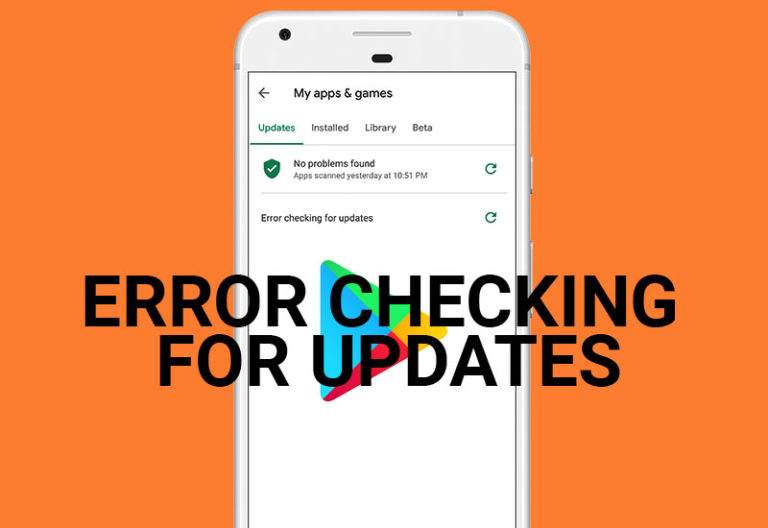 Tutorial Howto Fix Google Play Store "Error Checking for