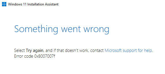 How to Fix error 0x8007007f when installing Windows 11 – TechMoran