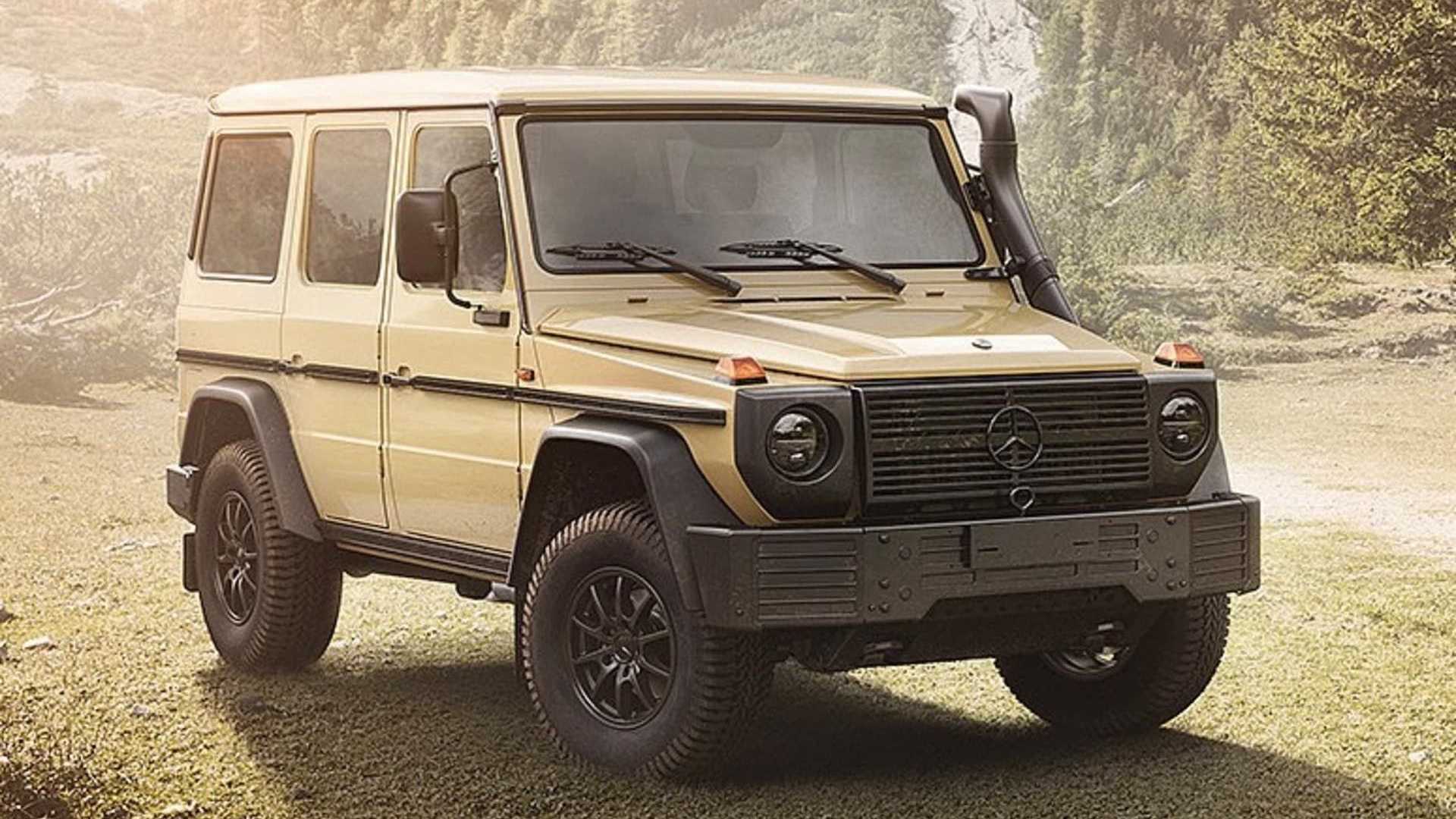 Mercedes Benz Gclass W464 Military Edition Unveiled TechMoran