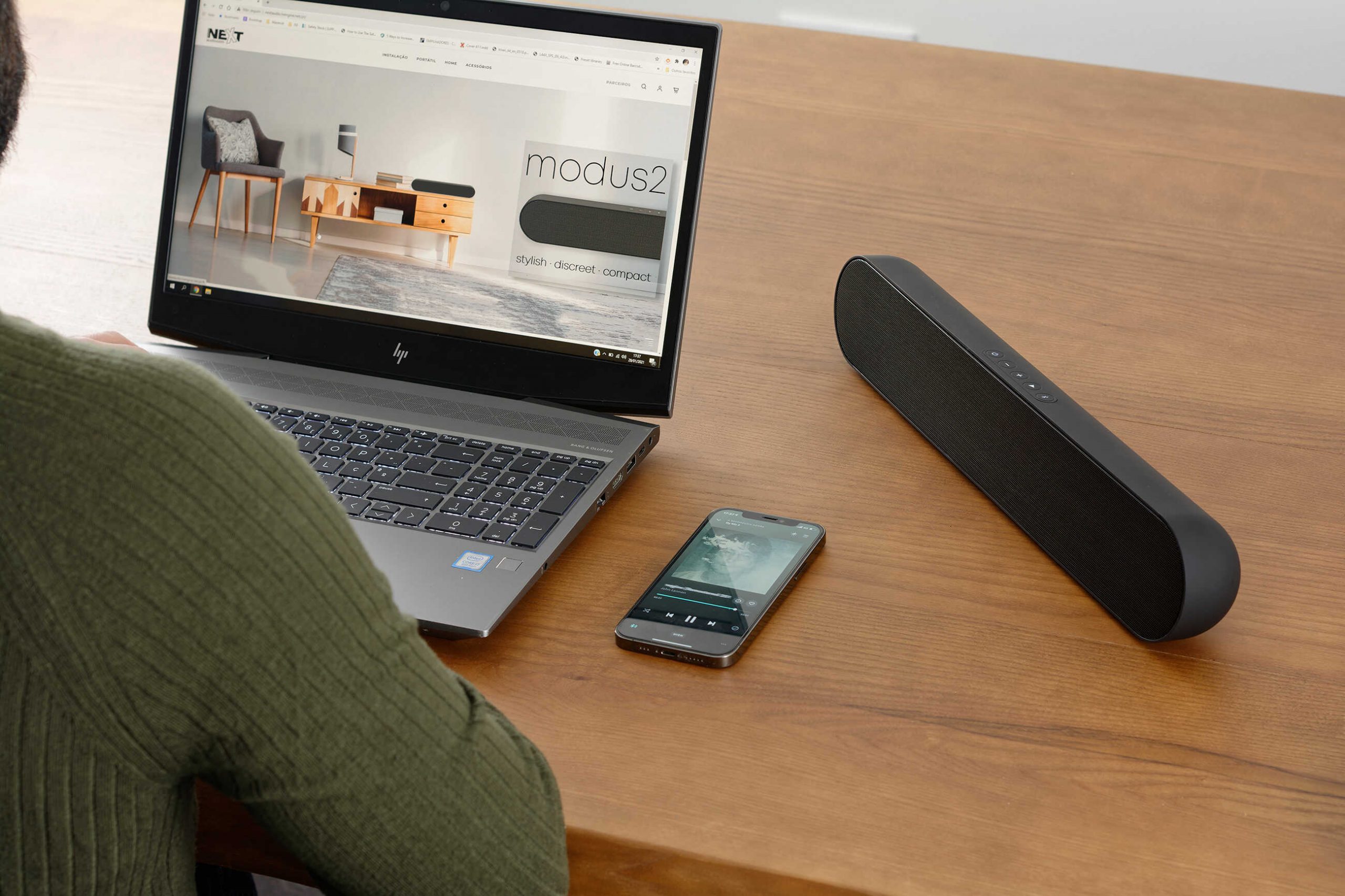 NEW OJAS NEXT AUDIO MODUS 2 Battery Powered Bluetooth Portable Sound