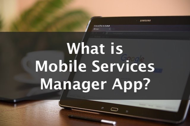 What is Mobile Services Manager App? How To Remove It TechMused