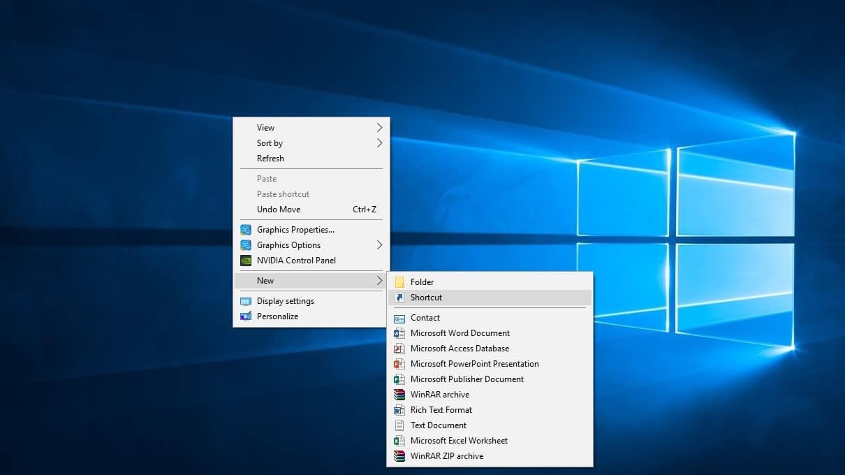 How to Create Settings Shortcuts on Windows 10 Technastic