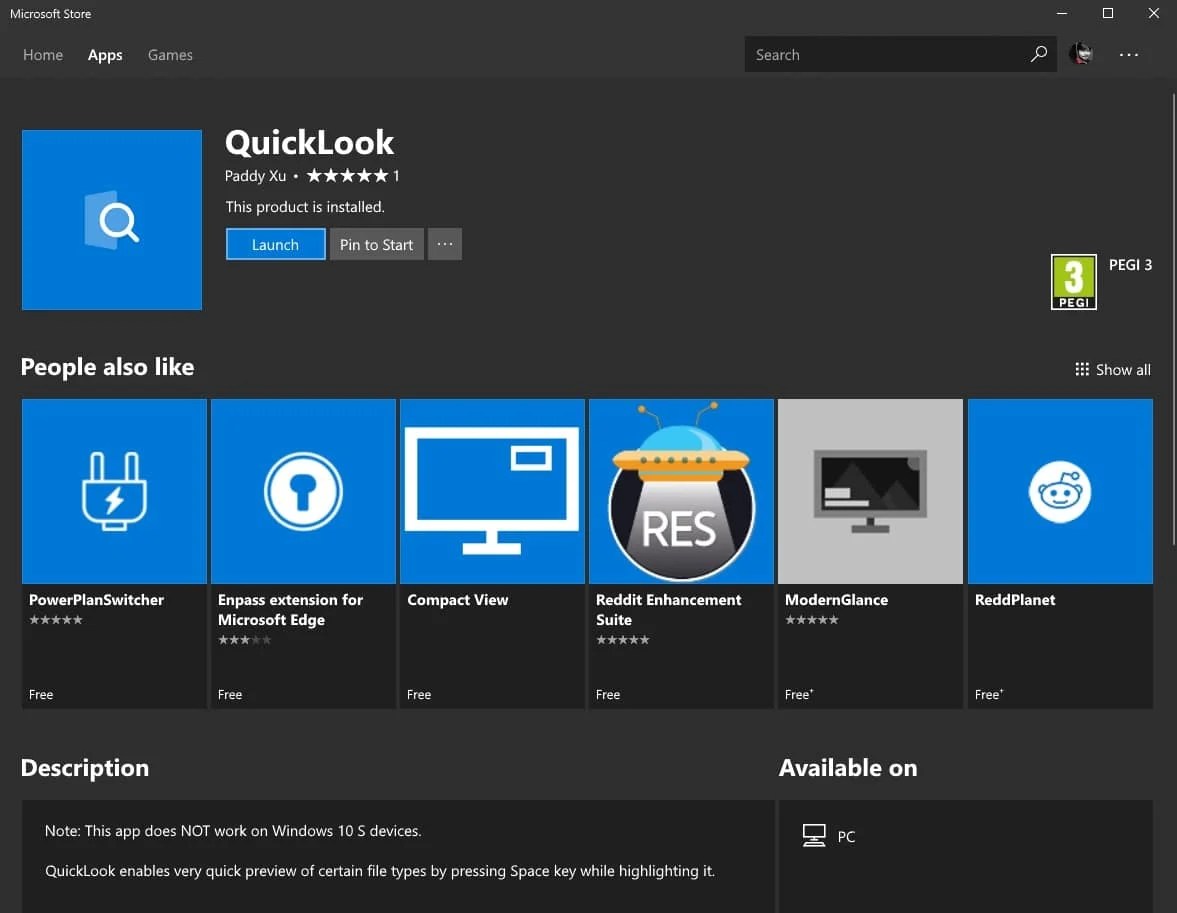Easily Preview Audio, Video and Pictures on Windows 10 with QuickLook