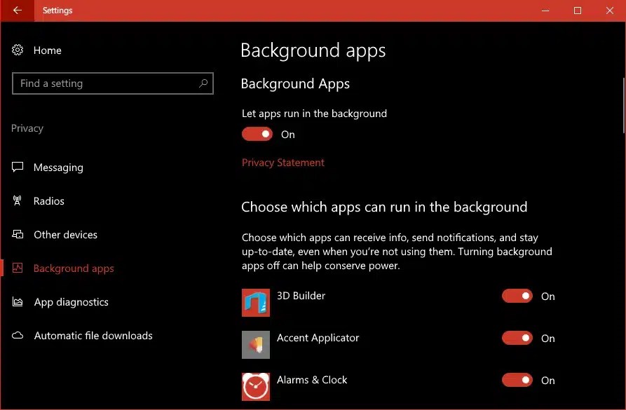 How to Turn Off Background Apps on Windows 10 Technastic