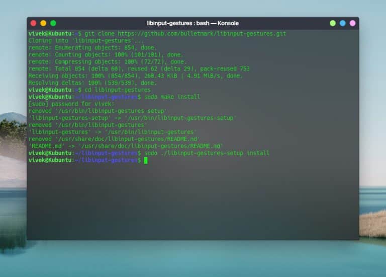 How to Customize Ubuntu Touchpad Gestures Technastic