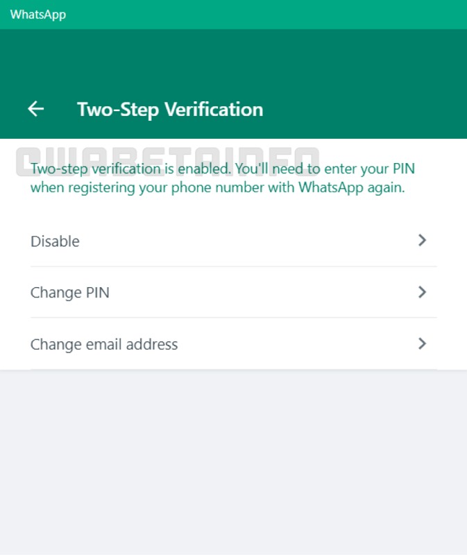 WhatsApp is working on twostep verification for PC app TechNave
