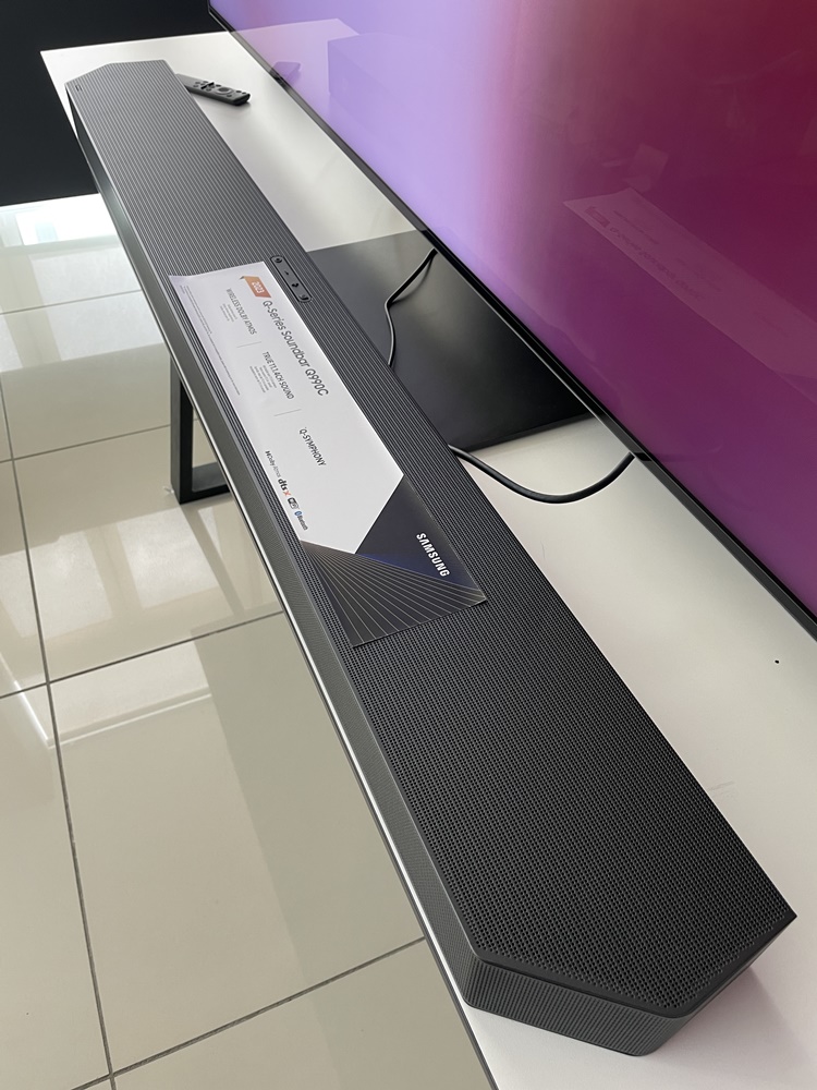 Samsung QSeries Soundbar HWQ990C review A solid companion to the Neo QLED 8K TV series