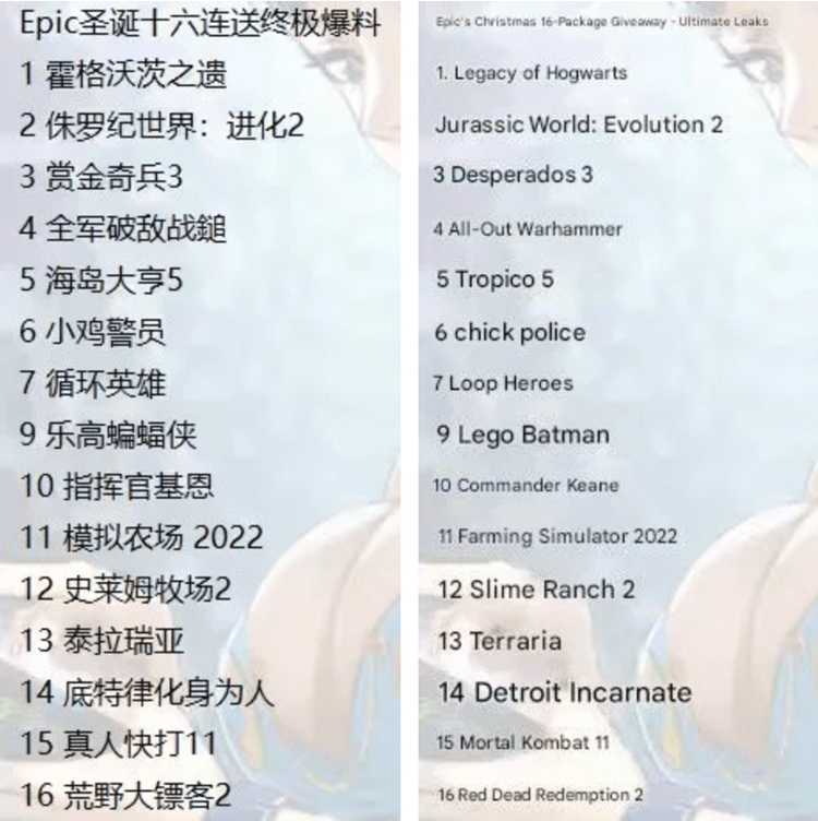 Epic Games Store leak revealed RM1.2K of free games planned for(08)