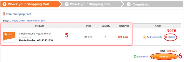 How to Top Up U Mobile Credit? Compare mobile phone price in Malaysia