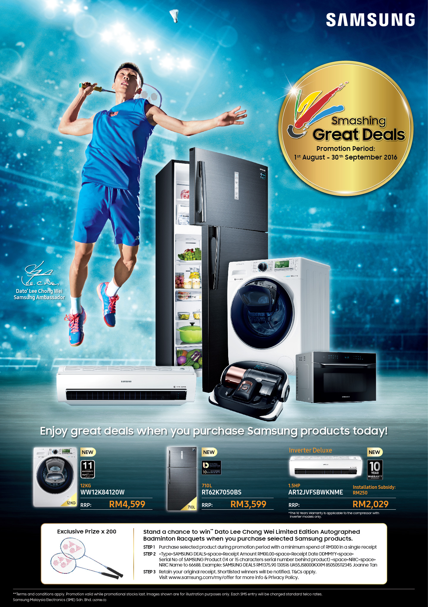 Samsung Malaysia Electronics presents "Smashing Great Deals" promotion