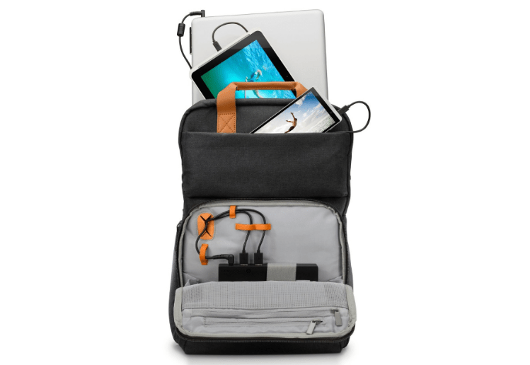 This HP backpack can charge your phone, tablet and even your laptop! TechNave