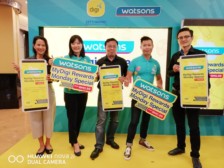 Digi and Watsons Malaysia launches Watsons Monday Superdeals from a