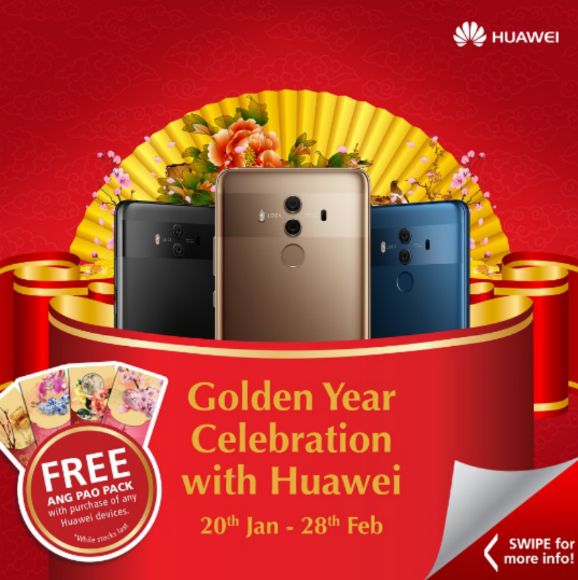 Huawei Malaysia to offer some exclusive gift sets worth up to RM499 for