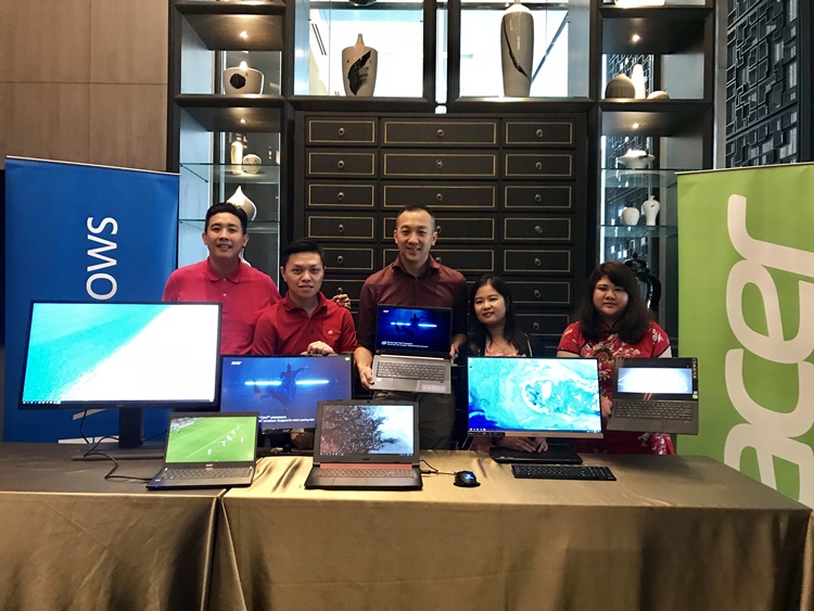 Acer Malaysia releases a new AllInOne desktop PC and three monitors