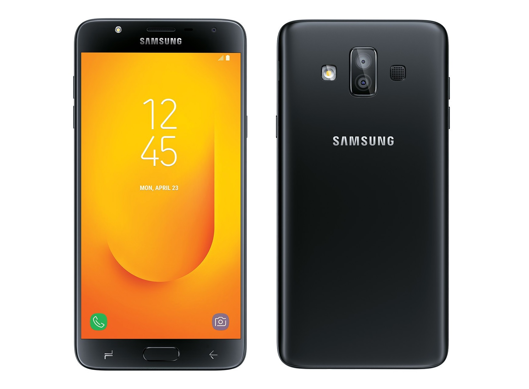 A Samsung Galaxy J7 Duo appeared then disappears online, revealing