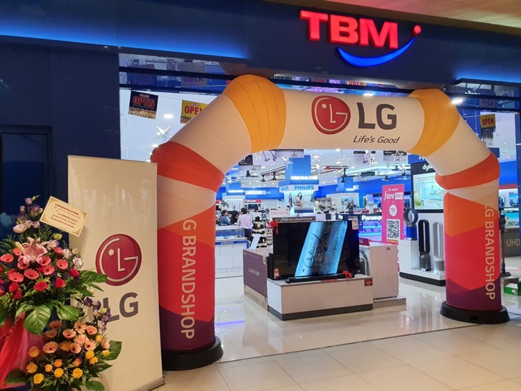 Grand opening of LG Brand Shop at Central ICity Mall, visit to enjoy