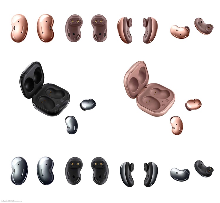 This could be how Samsung Galaxy Buds Live wireless earphones look like