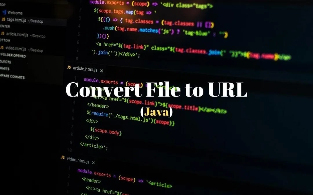 JAVA How to convert File to URL Techndeck