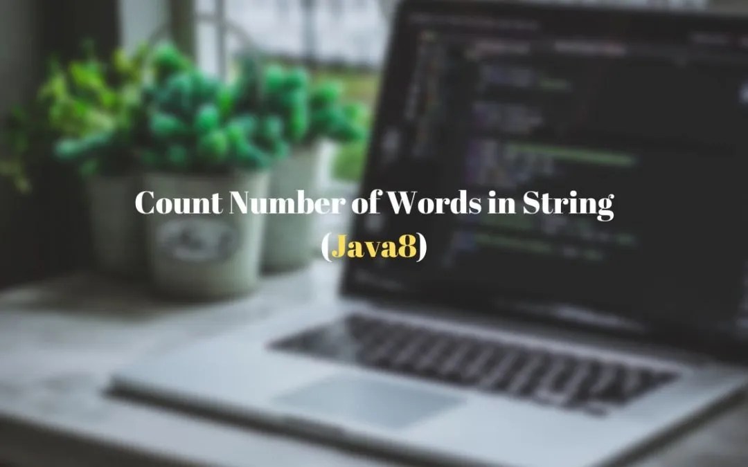 Java 8 How to Count the number of Words in a String? Techndeck
