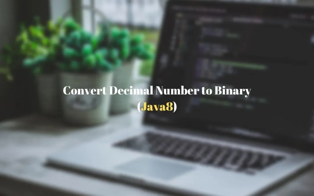 Java 8 How to convert Decimal number to Binary? Techndeck