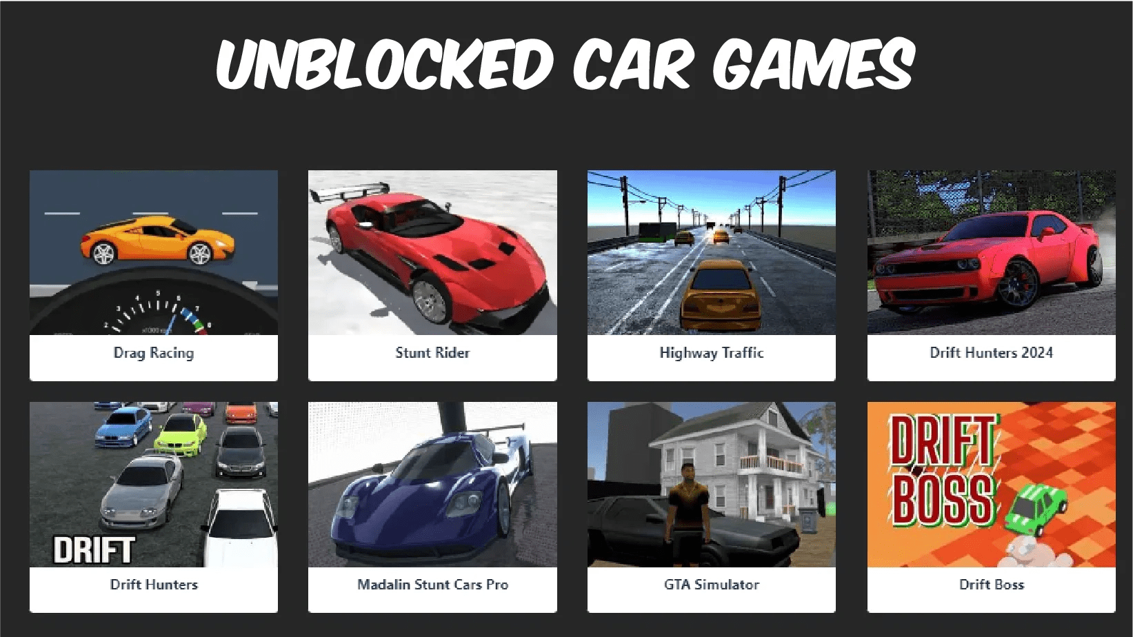 How Do Online Unblocked Car Games Redefine Virtual Racing? TechNew