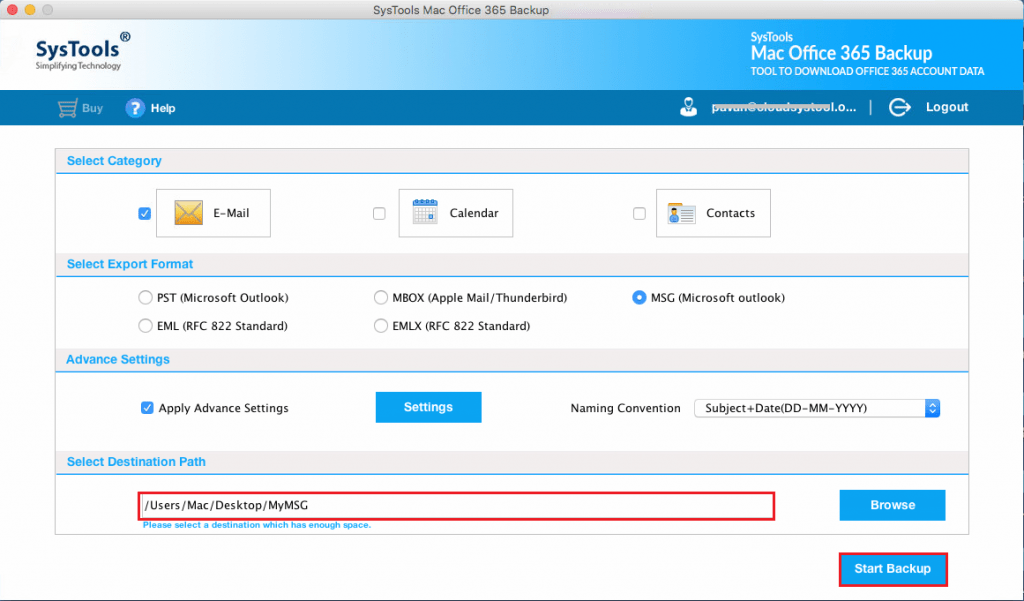 Back up your email support.microsoft.com