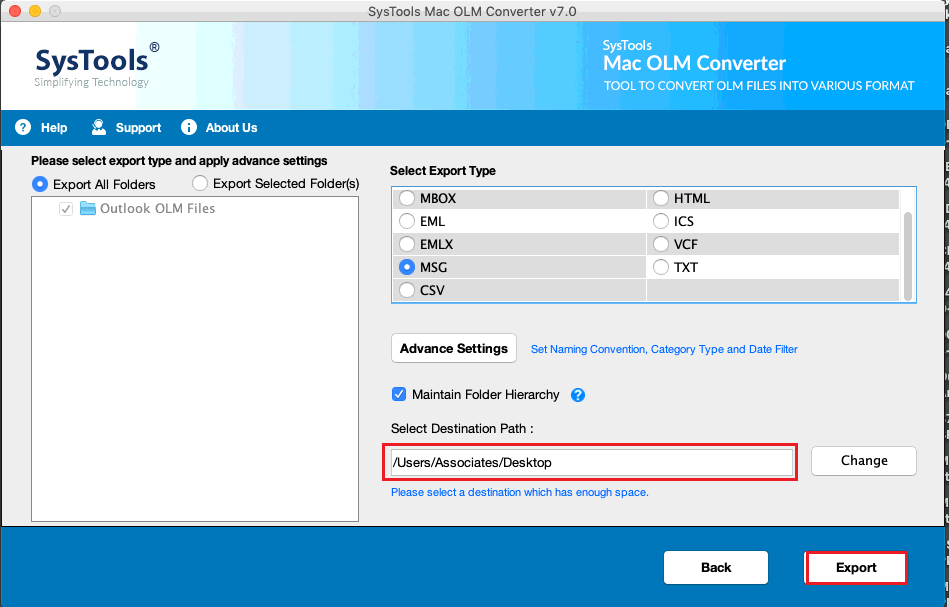 Know How to Save Outlook Email as MSG on Mac OS X?