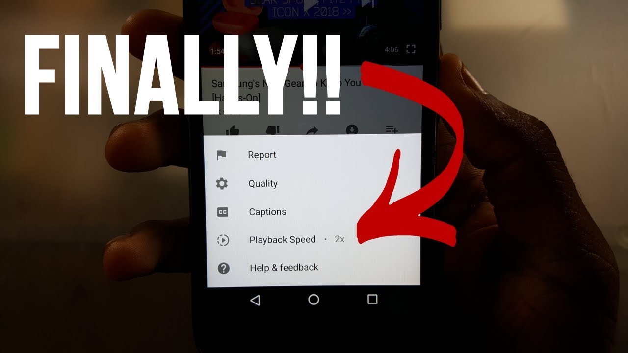 The New Youtube Playback Speed Will Allow You Rewind a Video With Ease