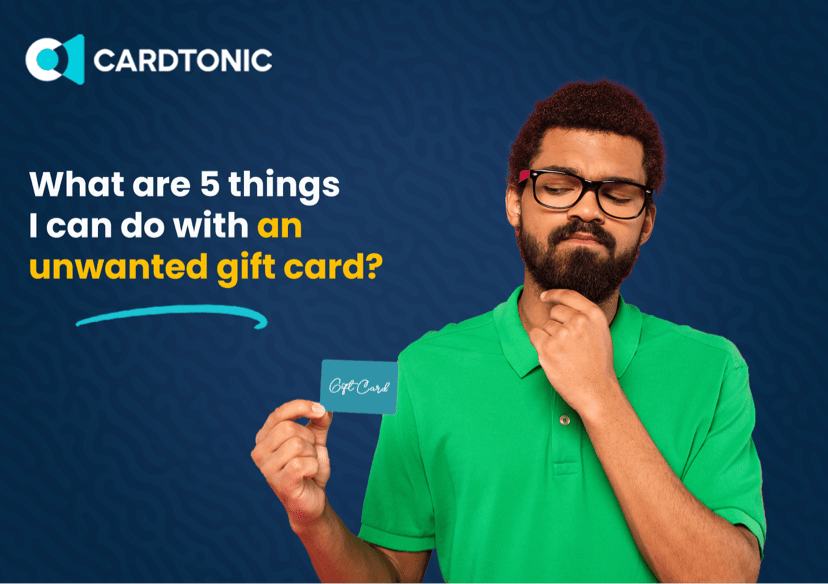 What are 5 things I can do with my unwanted gift cards? Technext