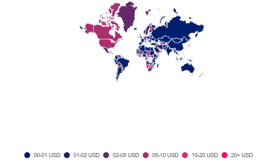 Here are the top 5 African countries with the cheapest data rates
