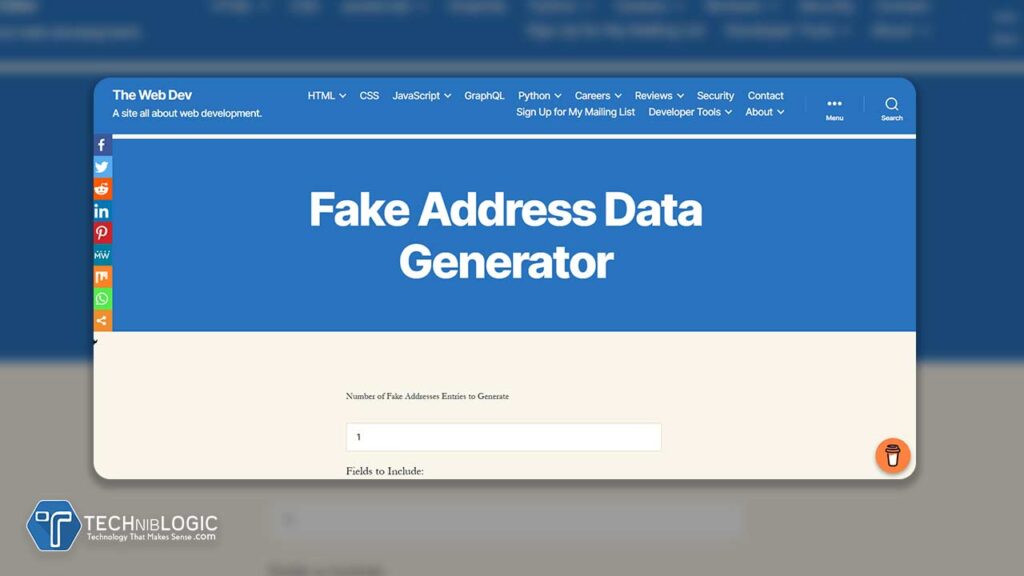 10 Best Fake Address Generator Online for UK, US & India Techniblogic