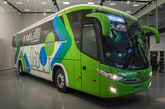 Marcopolo Viaggio 1050 elétrico começa a circular no Rio Grande do Sul