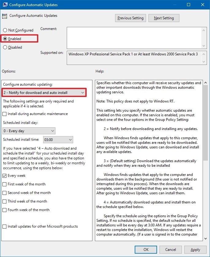 Disable automatic updates in Windows 10 LUCI Knowledge Base