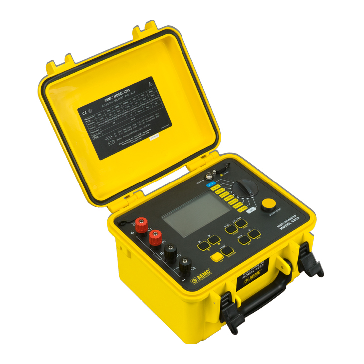 AEMC 6255 10A MicroOhmmeter with DataView® Software techniCAL