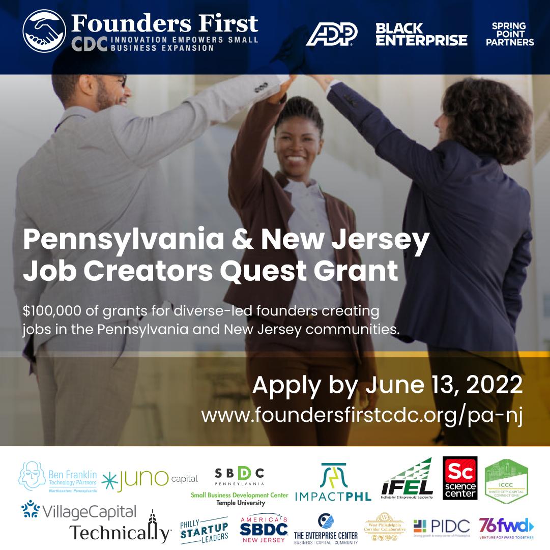 Founders First is bringing grants and support to 30 small businesses in