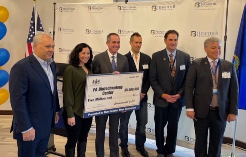 PA Biotech Center just got 5M from the state for earlystage startups
