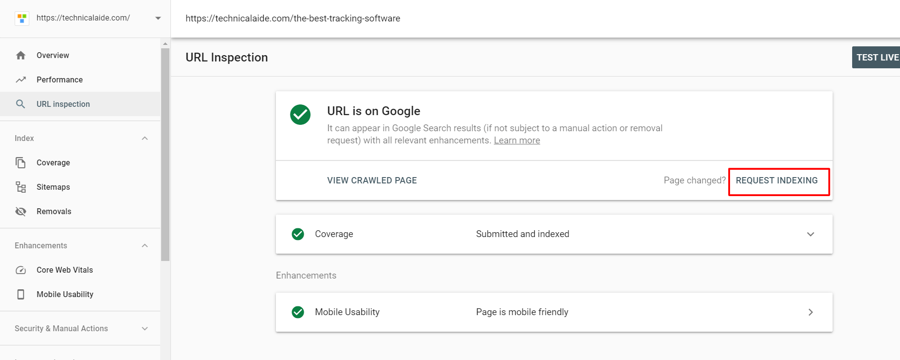 How to get Google crawl your site and index it instantly? Technical Aide