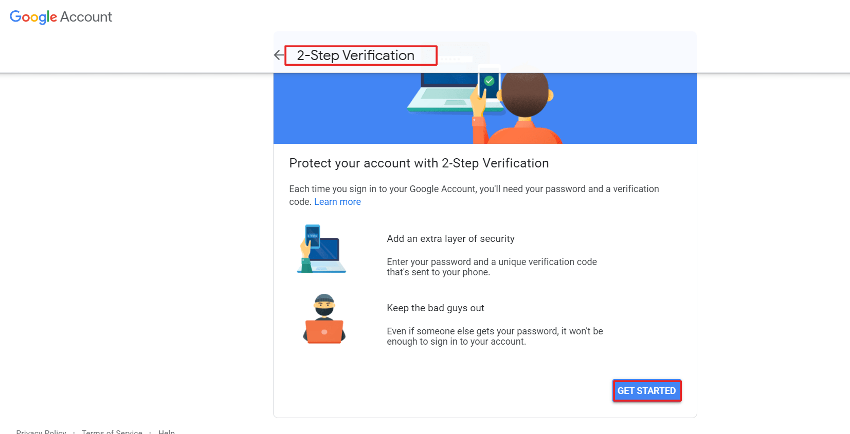 How to enable twofactor authentication on Google and