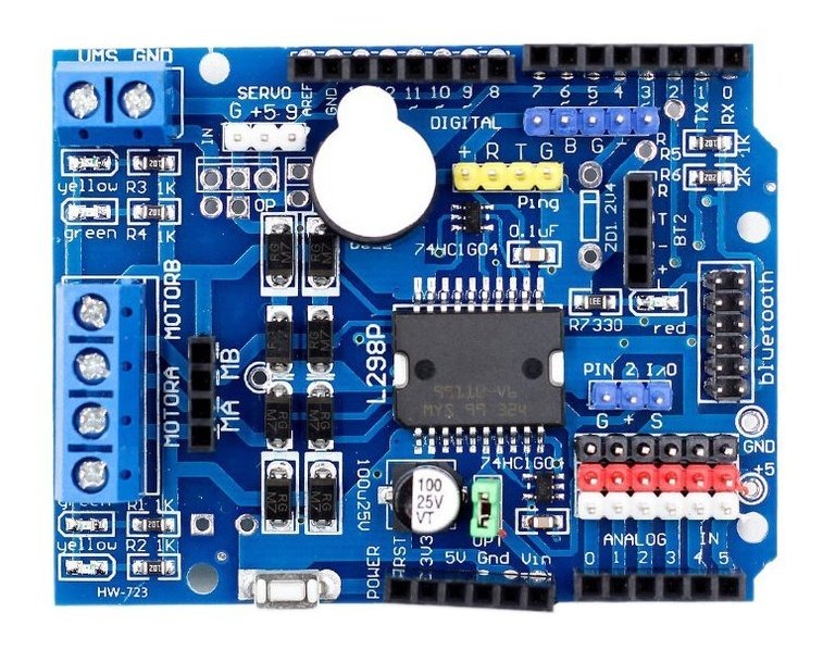 L298P Motor Shield TECHNICAL HANDS SAS