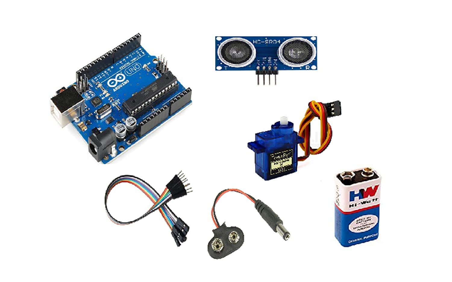 DIY Smart Dustbin Arduino Uno R3 Science Project Kit for Students